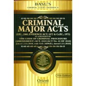 Orient Publishing Company's Criminal Court Handbook containing Criminal Major Acts (IPC, Evidence, Cr.P.C) with Free CD by Adv. N. D. Basu 